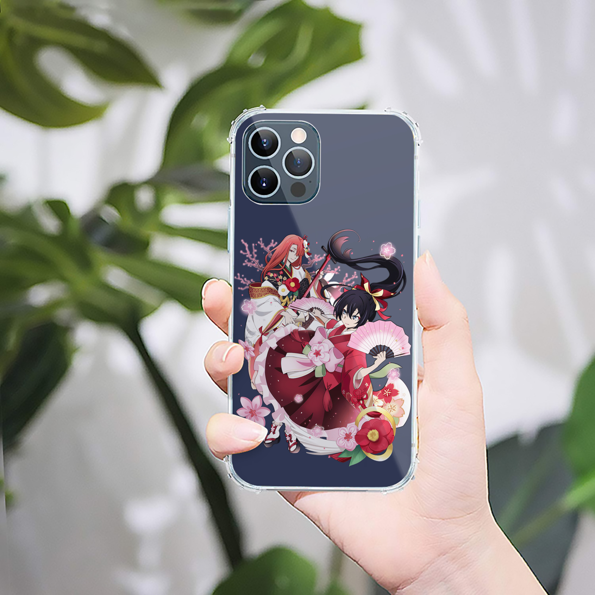（画像用） 文豪ストレイドッグス Bungo Stray Dogs 【iPhone 12シリーズ対応】透明スマホケース（クリアソフトケース）